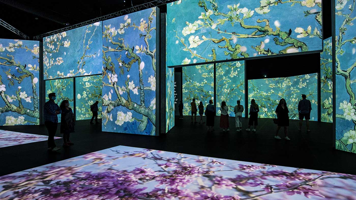 London Kensington Gardens Van Gogh Alive UK